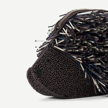 Porcupine Clutch - Black Multi