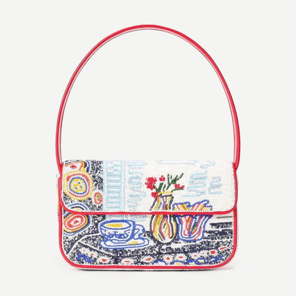 Tommy Beaded Bag - Tea Time