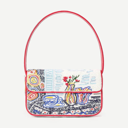 Tommy Beaded Bag - Tea Time