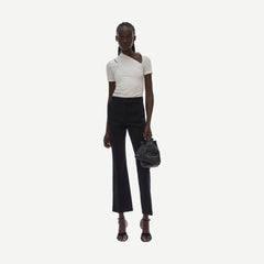 Cropped Boot Cut Pant - Black - Galvanic.co