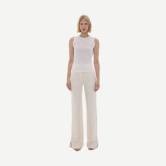 Twisted Muscle Tank - White - Galvanic.co