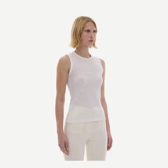 Twisted Muscle Tank - White - Galvanic.co