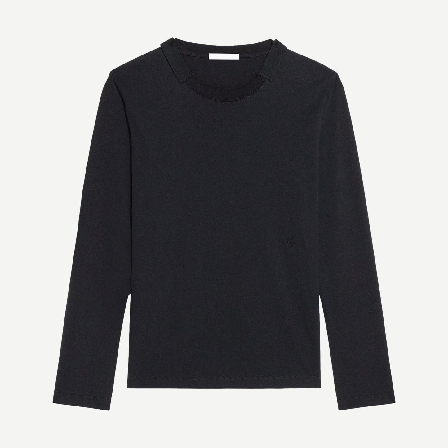 SB LS Tee Light Cotton - Black - Galvanic.co