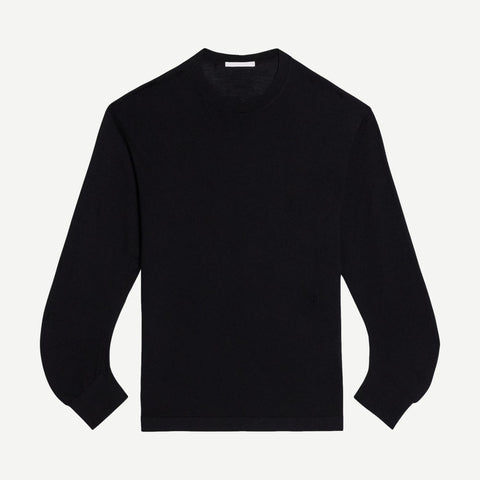 Curve Sleeve Crew - Black - Galvanic.co