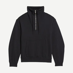 Funnel Neck Lt. Pullover - Black - Galvanic.co