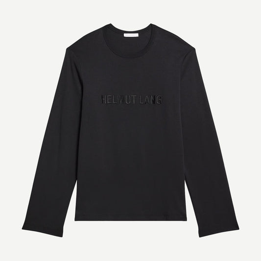 Logo L/S Tee - Black - Galvanic.co