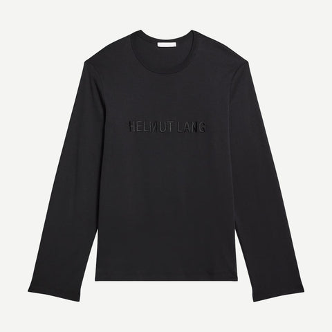 Logo L/S Tee - Black - Galvanic.co