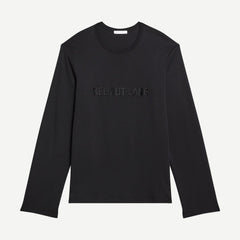 Logo L/S Tee - Black - Galvanic.co