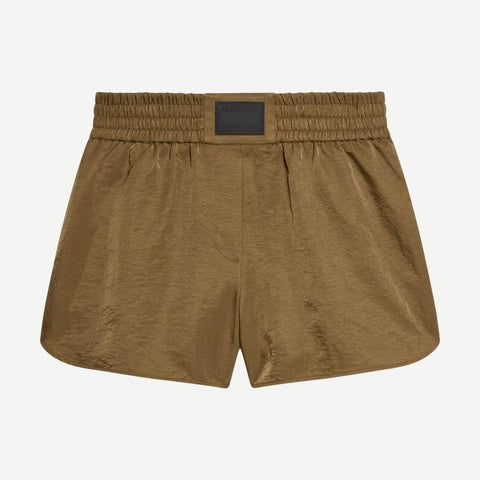 Creased Boxer Shorts - Cognac - Galvanic.co