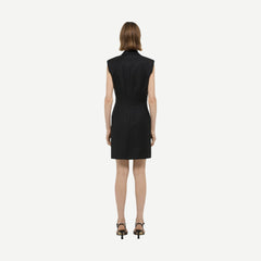 Darted Blazer Mini Dress - Black - Galvanic.co