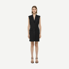 Darted Blazer Mini Dress - Black - Galvanic.co