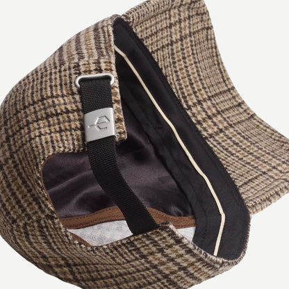 Harlow Baseball Cap - Camel Heritage Plaid