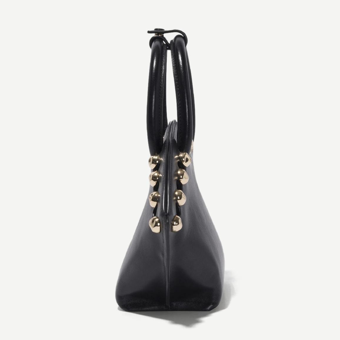 Amaya Small Tote - Black - Galvanic.co