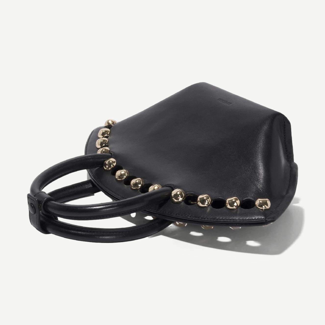 Amaya Small Tote - Black - Galvanic.co