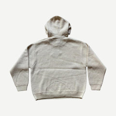 Felt Patch Knit Hood - Natural - Galvanic.co