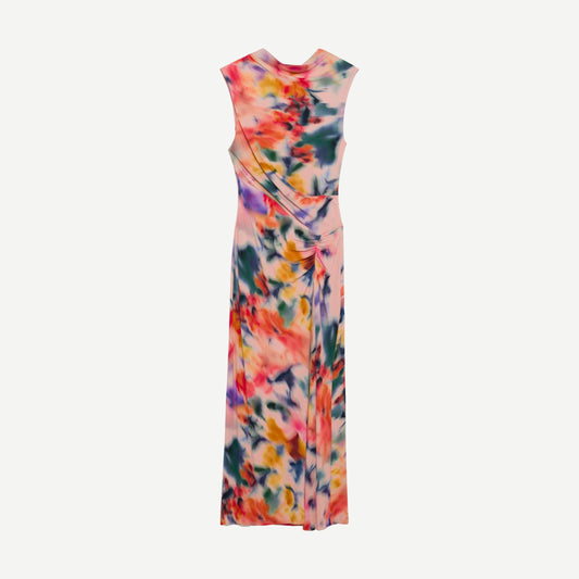 Acacia S/L Midi Dress - Daisy Multi