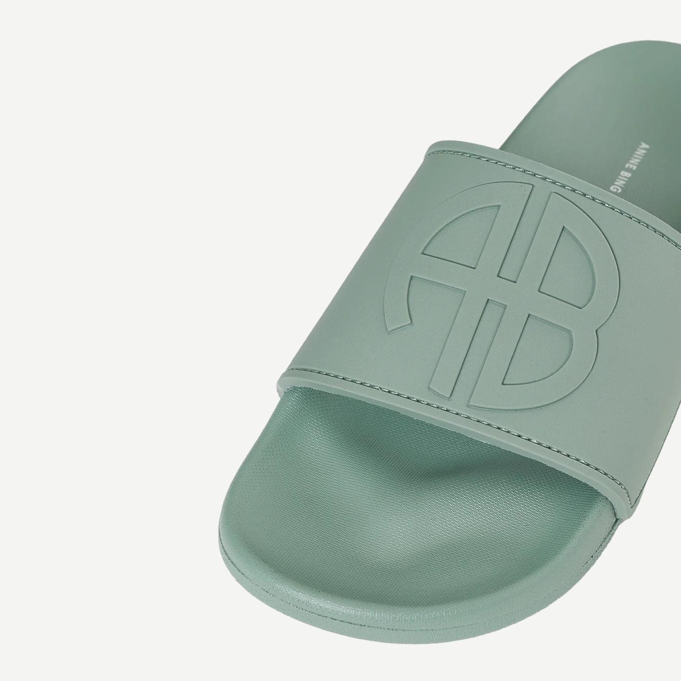 Isla Slides - Seafoam Green