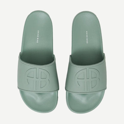 Isla Slides - Seafoam Green