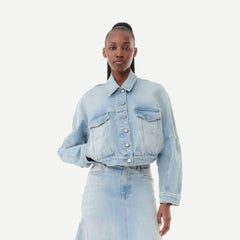 Tint Denim Bomber Jacket - Tint Wash - Galvanic.co