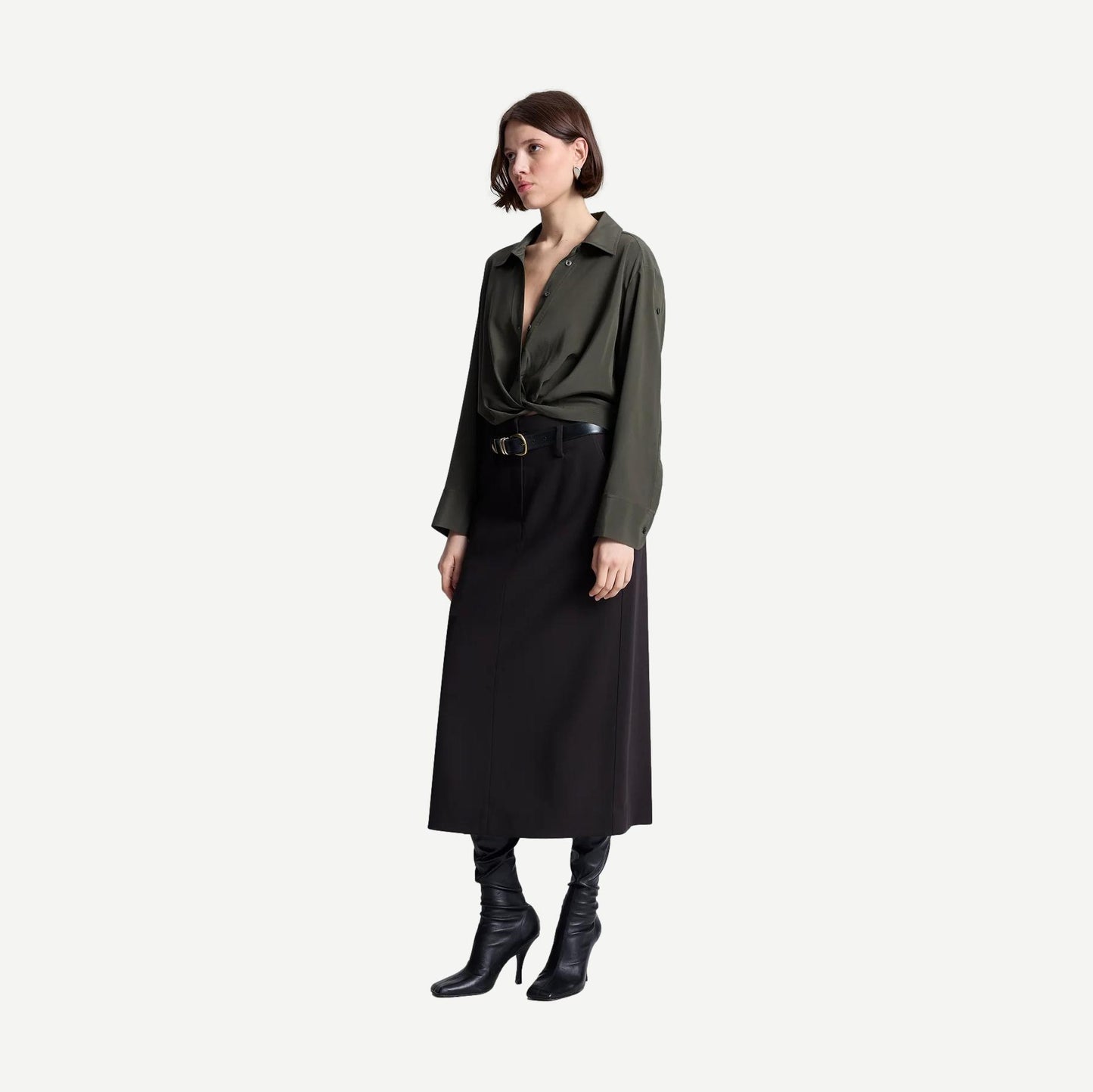 Leo Top - Olive Brown - Galvanic.co