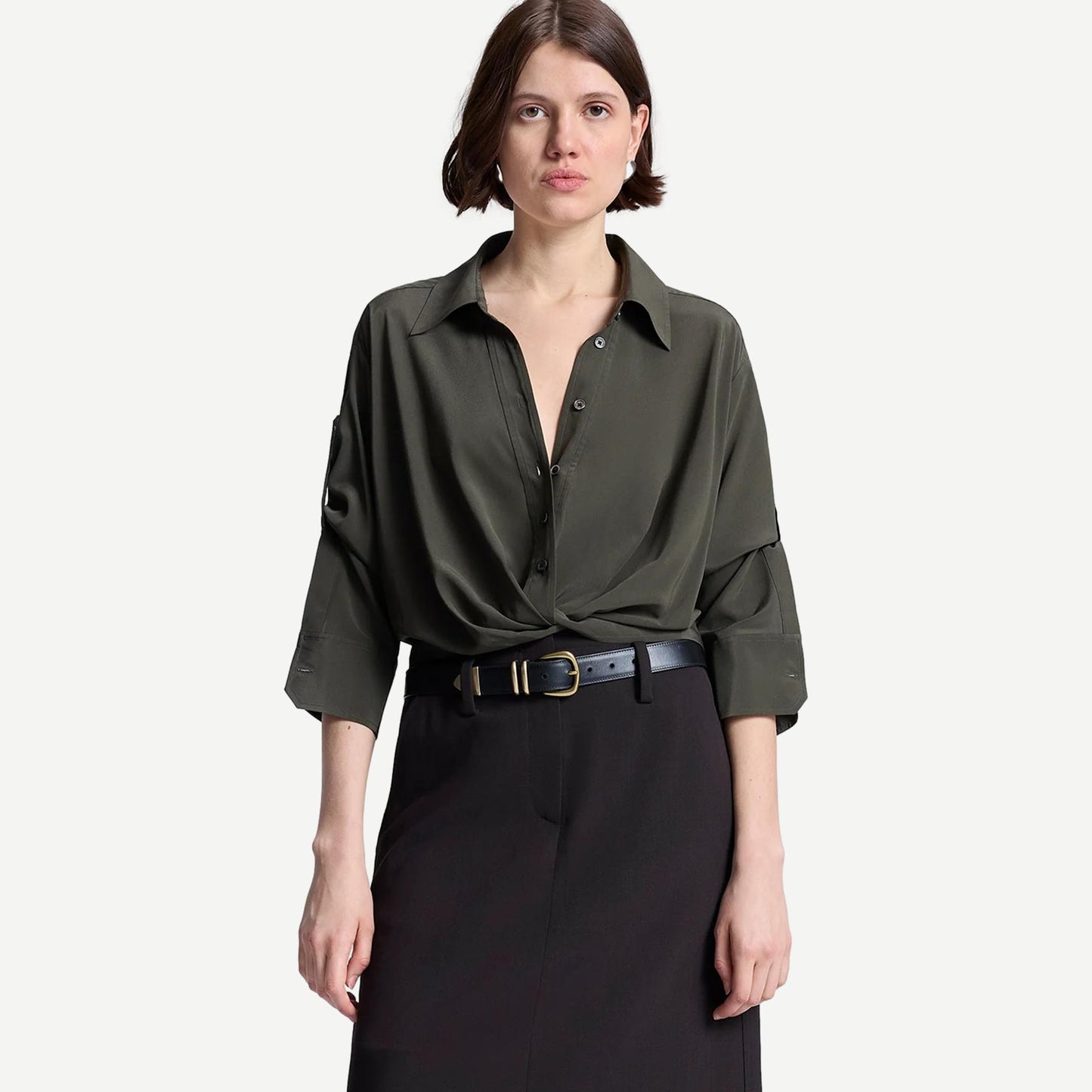 Leo Top - Olive Brown - Galvanic.co
