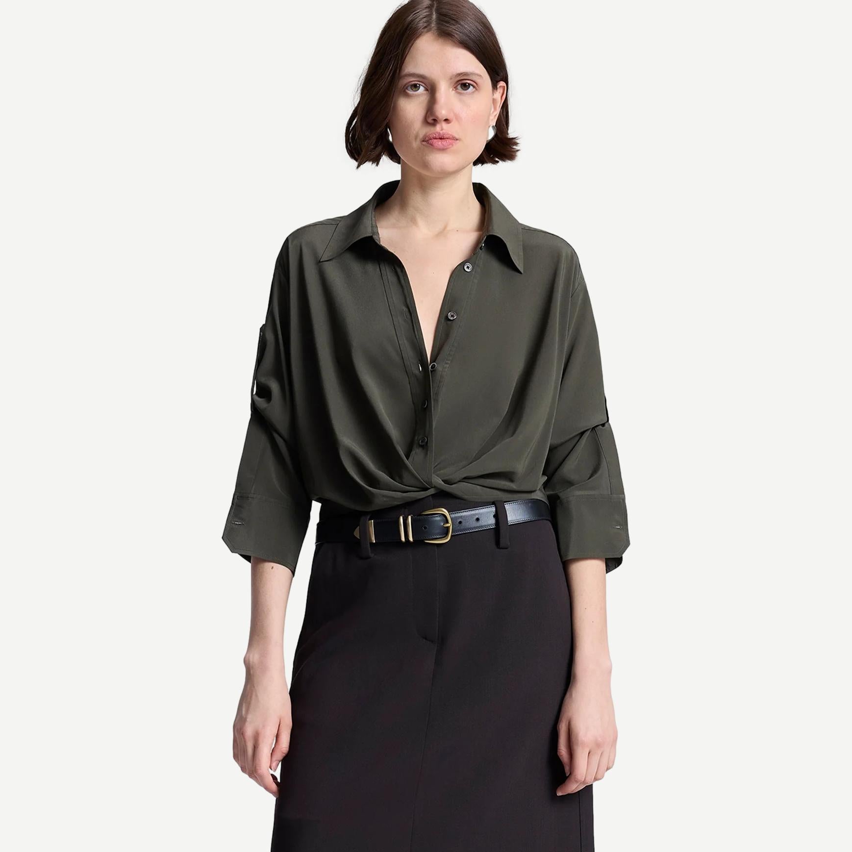 Leo Top - Olive Brown - Galvanic.co