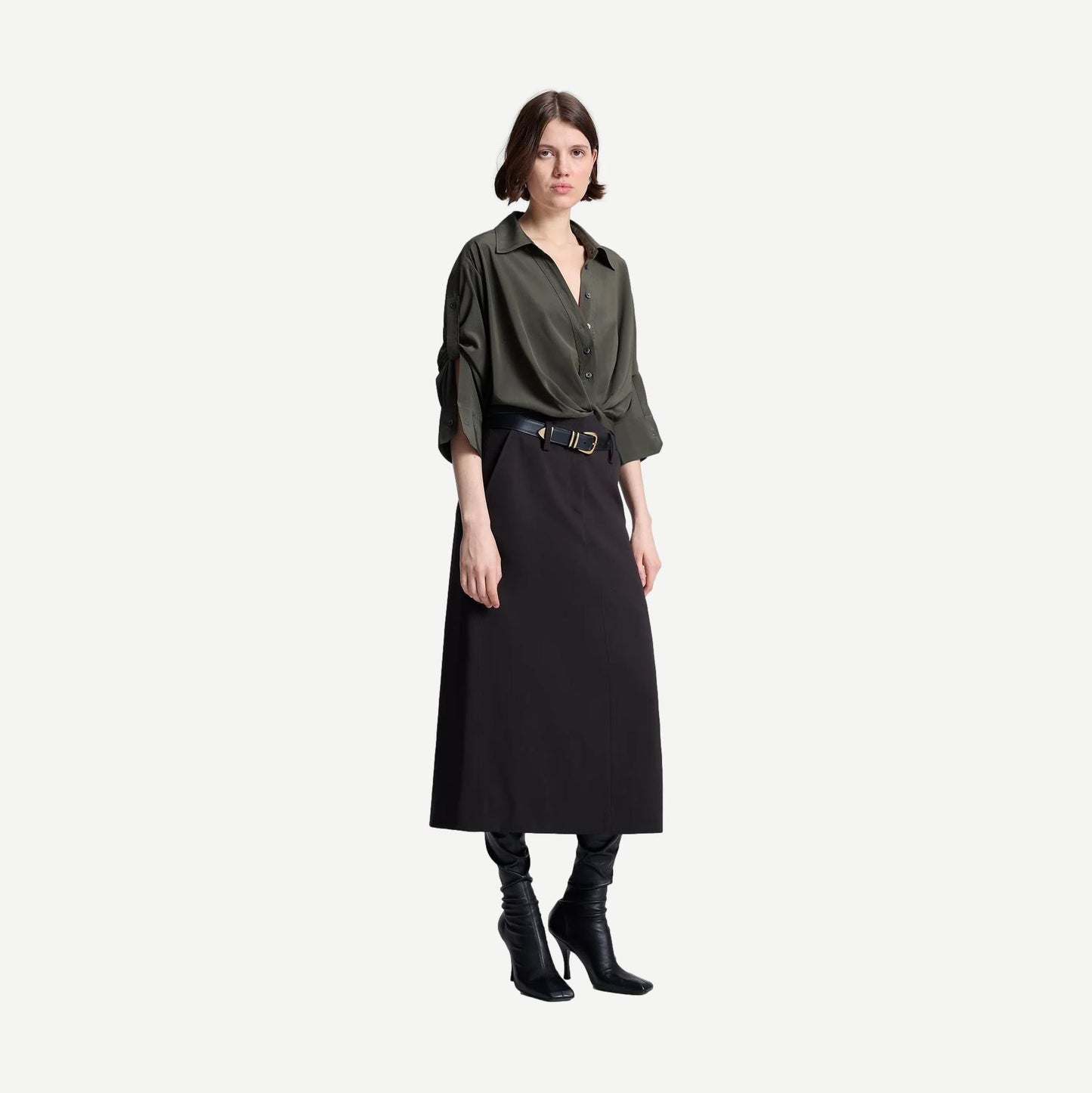 Leo Top - Olive Brown - Galvanic.co