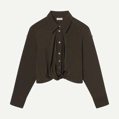 Leo Top - Olive Brown - Galvanic.co
