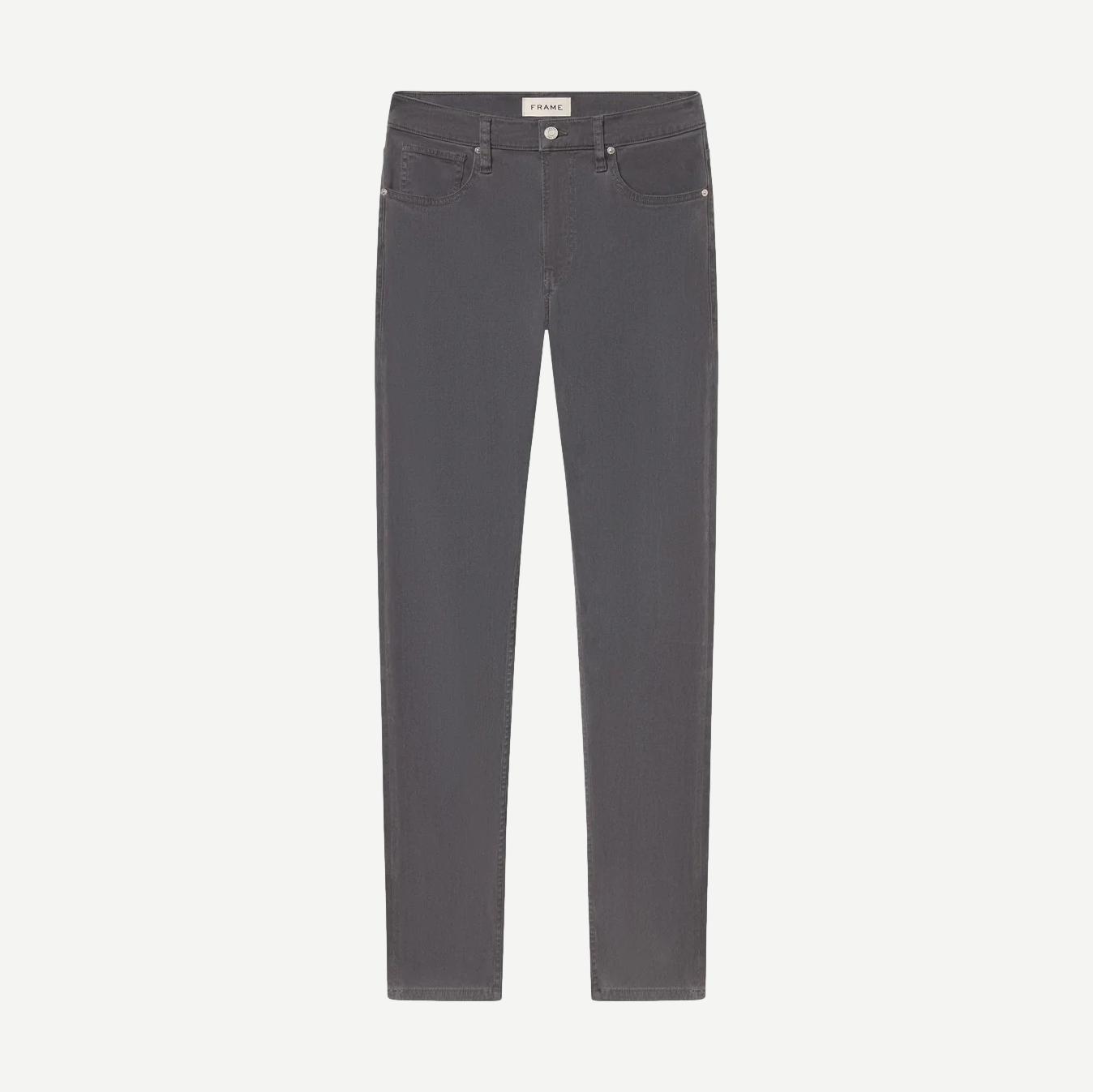Modern Straight Brushed Twill - Shadow Grey