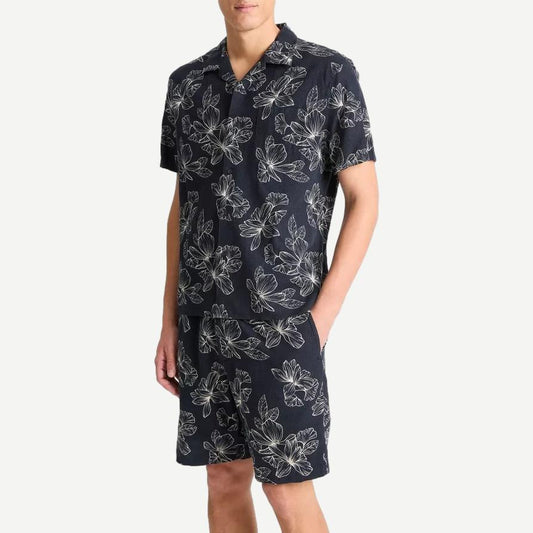 S/S Cabana Shirt - Coastal Light Sand - Galvanic.co