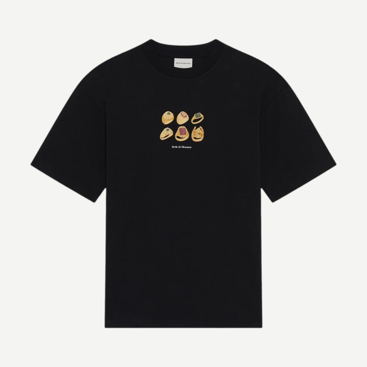 Rings T-Shirt - Black