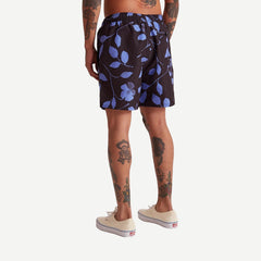 Timothy Floral Impressions Swim Shorts - Black - Galvanic.co