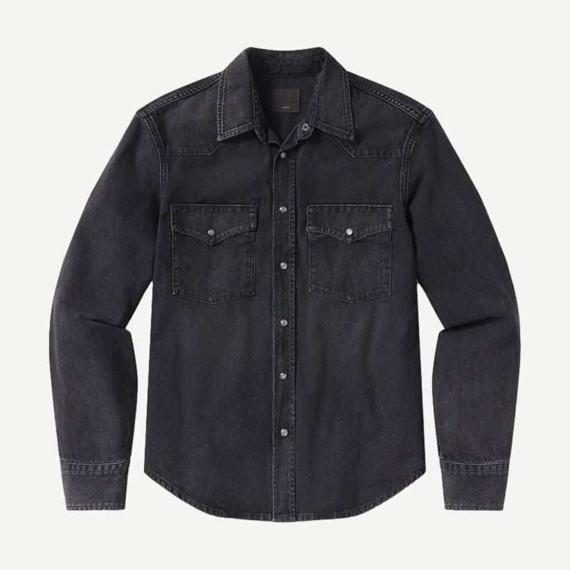 Western Shirt - Vintage Black - Galvanic.co