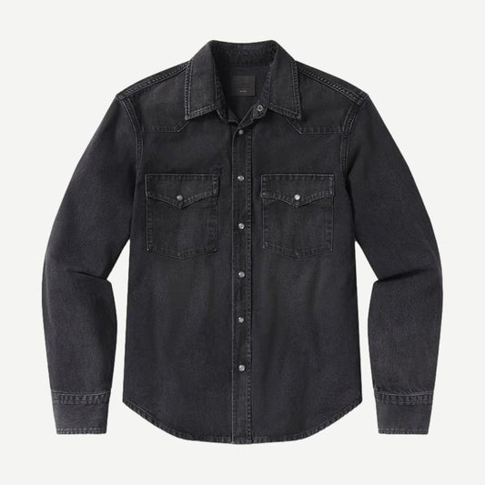 Western Shirt - Vintage Black - Galvanic.co
