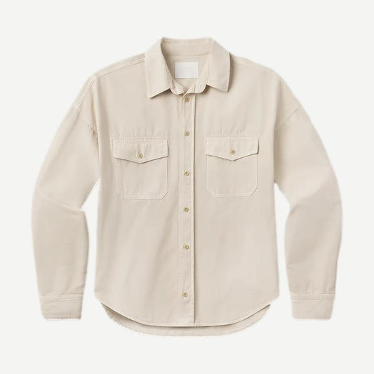 Shigoto Shirt - Light Taupe - Galvanic.co