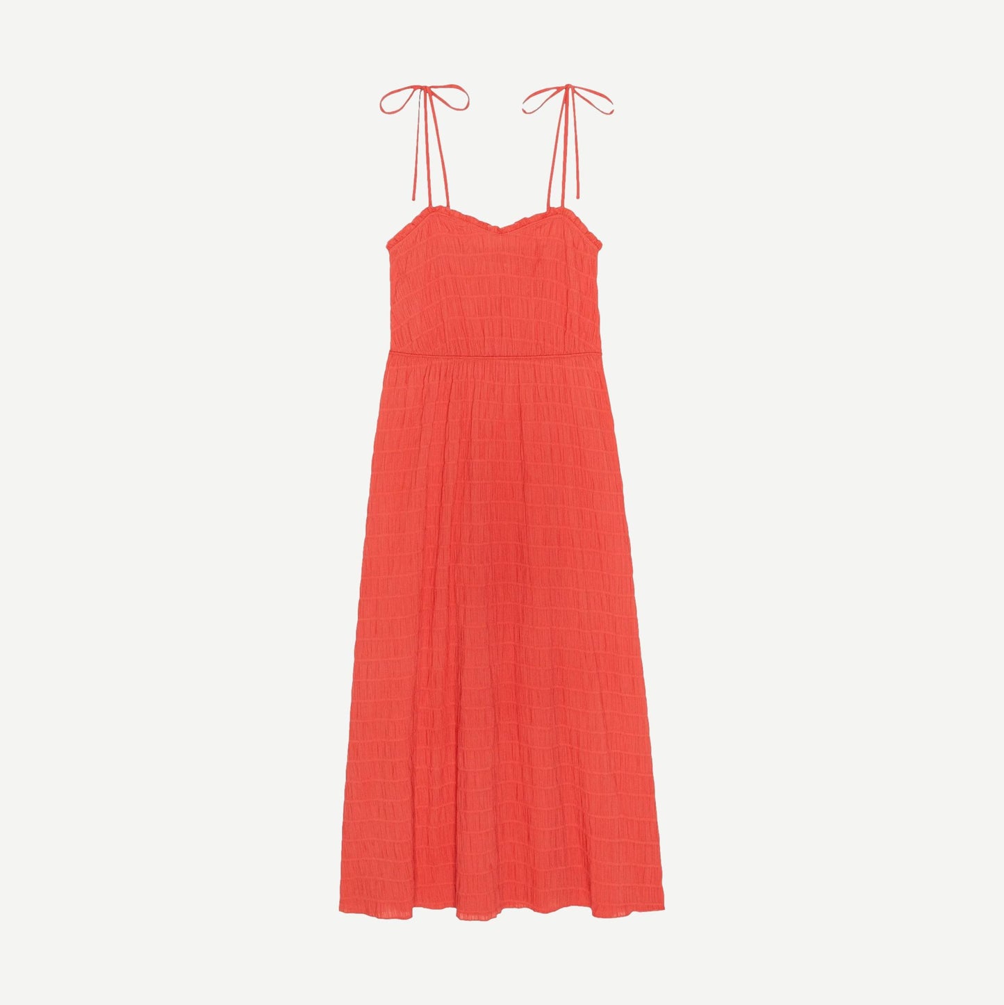 Madeline Tie Midi Dress - Flora