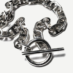 Chain Link Bracelet 7mm (Silver 925) - Galvanic.co