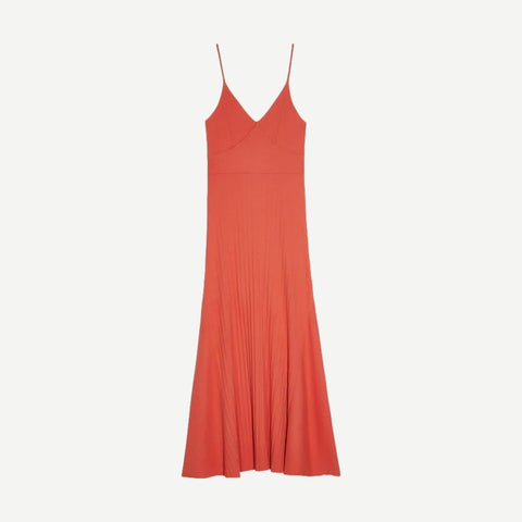 Melanie Rib Tank Dress - Ginger - Galvanic.co