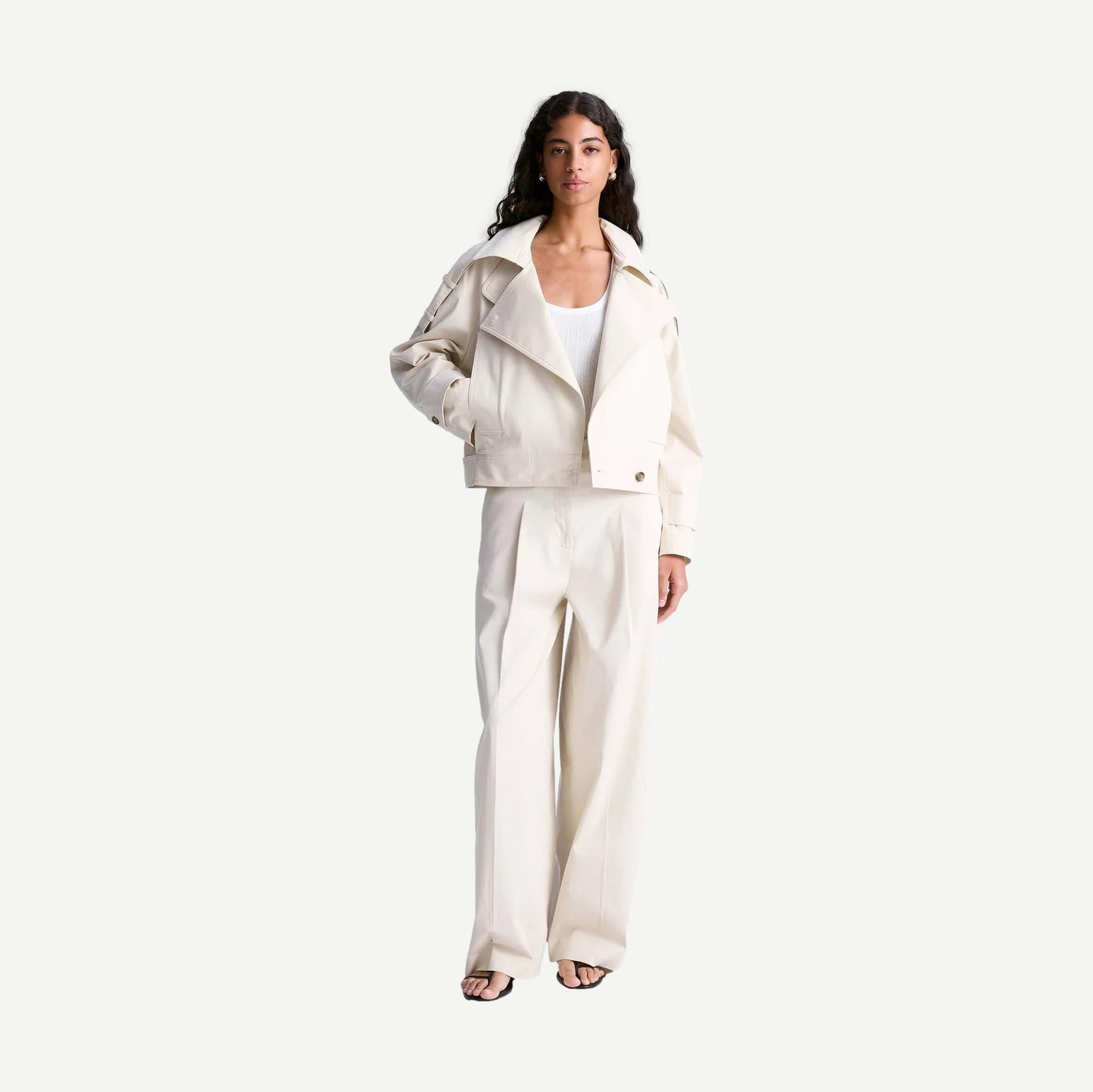 Miles Jacket - Light Limestone - Galvanic.co