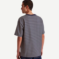 Stripe Relaxed Tee - Ocean - Galvanic.co