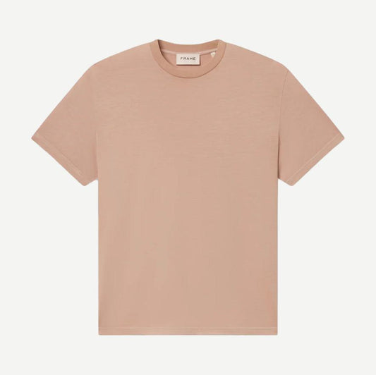 S/S Light Cotton Tee - Pale Peach - Galvanic.co