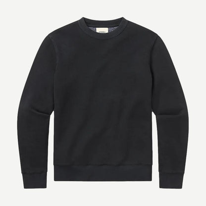 Vintage Crewneck Sweatshirt - Washed Black - Galvanic.co