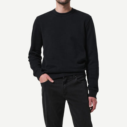 Vintage Crewneck Sweatshirt - Washed Black - Galvanic.co