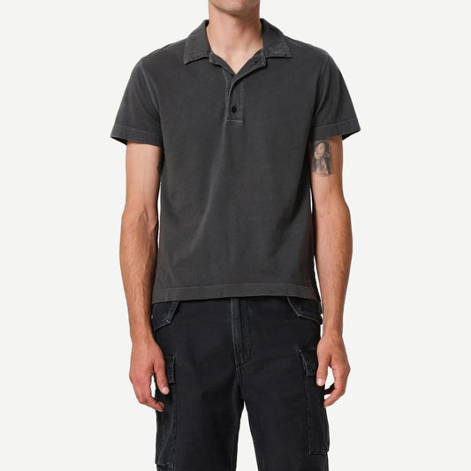 Himari Polo - Dark Charcoal - Galvanic.co