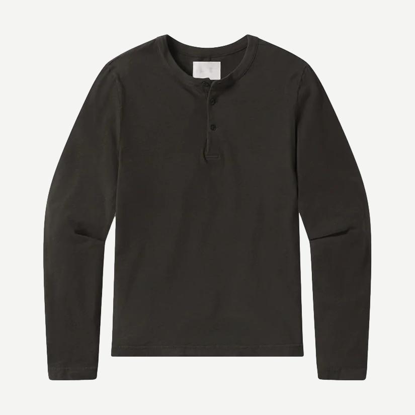 Three Button Henley - Forrest - Galvanic.co