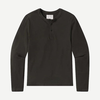 Three Button Henley - Forrest - Galvanic.co