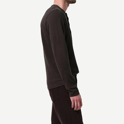 Three Button Henley - Forrest - Galvanic.co