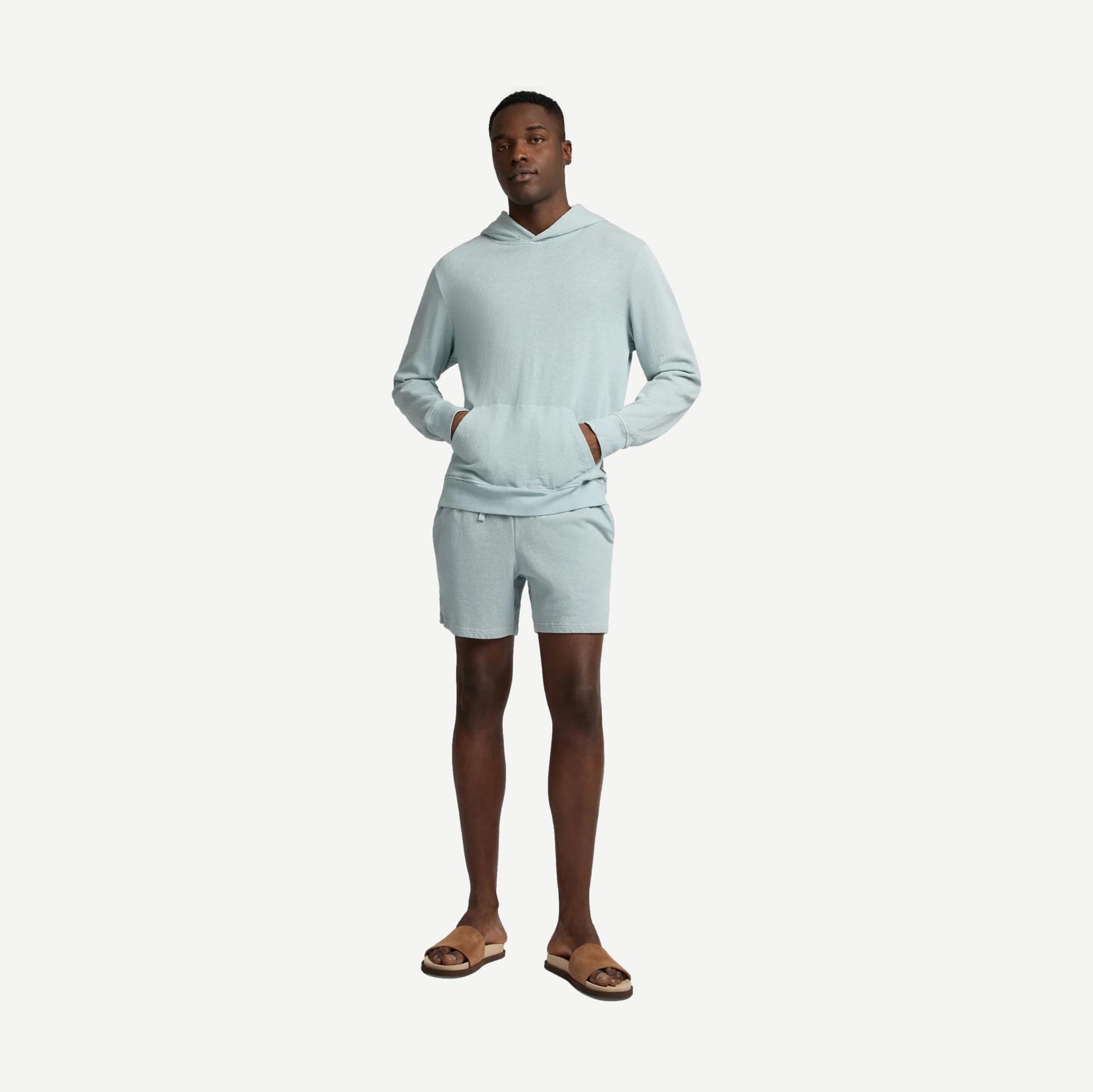 Terry Pullover Hoodie - Sea Glass - Galvanic.co