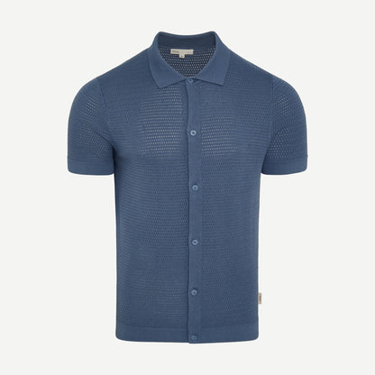 Drop Needle Button Up - Mist - Galvanic.co