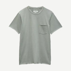 Miles Tee In Principal Jersey - Blue Green - Galvanic.co